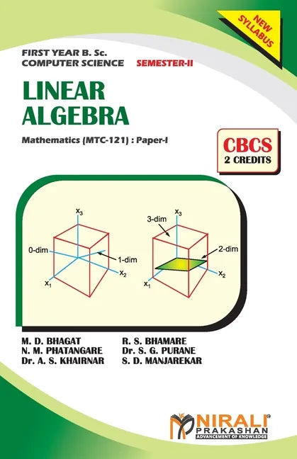 LINEAR ALGEBRA (2 Credits) Mathematics: Paper-I - Paperback