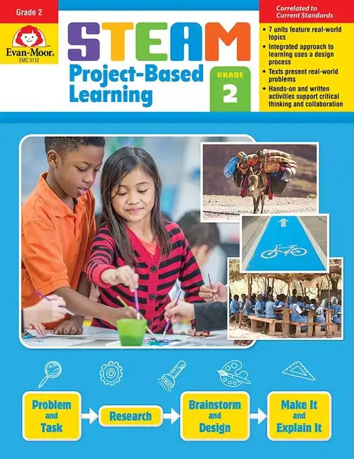 Steam Project-Based Learning, Grade 2 Teacher Resource - Paperback