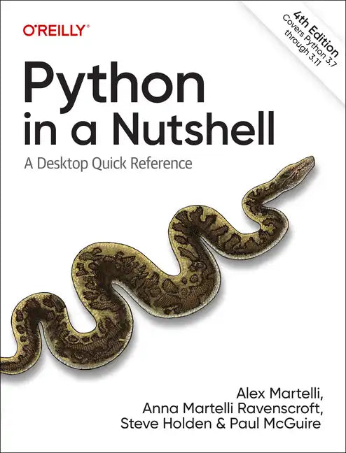 Python in a Nutshell: A Desktop Quick Reference - Paperback