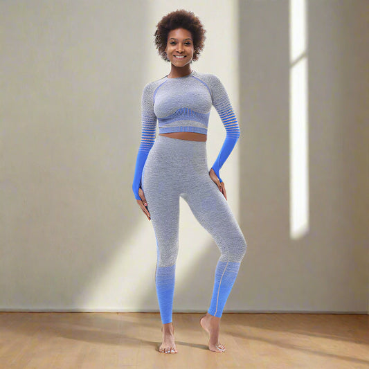 🧘♀️ Tight-Fitting Butt-Lifting Seamless Yoga Set