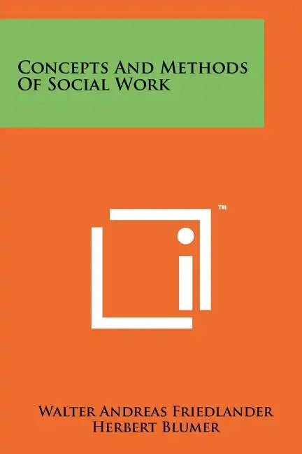 Concepts And Methods Of Social Work - Paperback