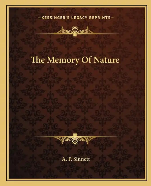 The Memory of Nature - Paperback