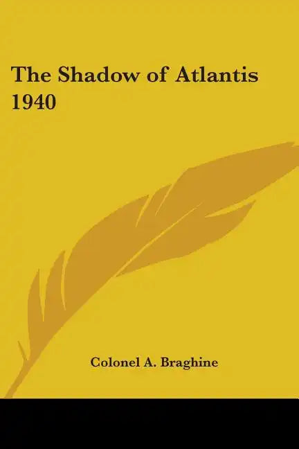The Shadow of Atlantis 1940 - Paperback