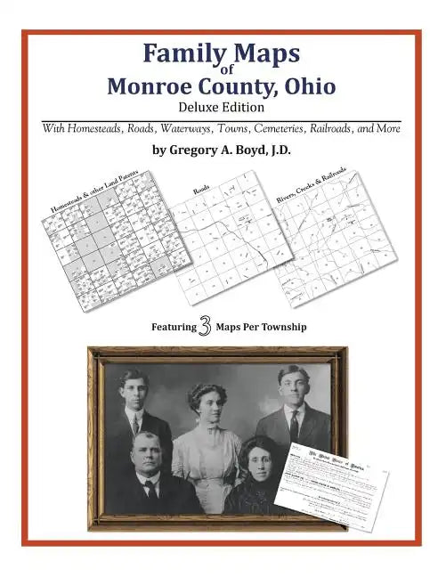 Family Maps of Monroe County, Ohio - Paperback