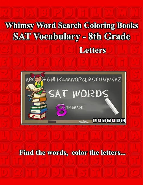 Whimsy Word Search, SAT Vocabulary - 8th grade - Paperback