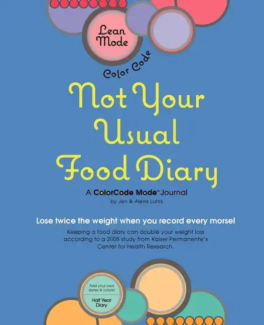 Lean Mode, Color Code--Not Your Usual Food Diary - Paperback