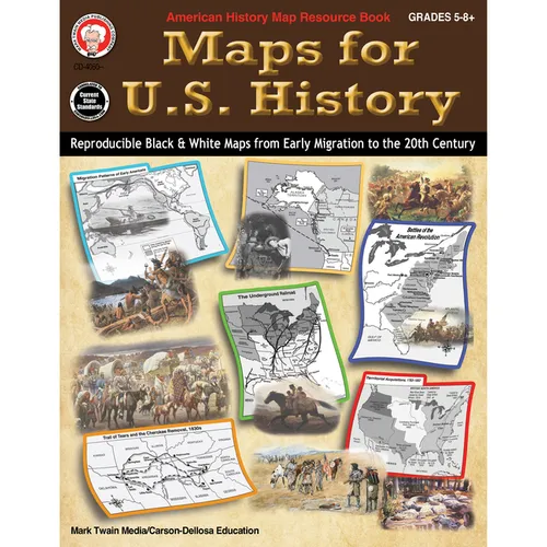 Maps for U.S. History - Paperback