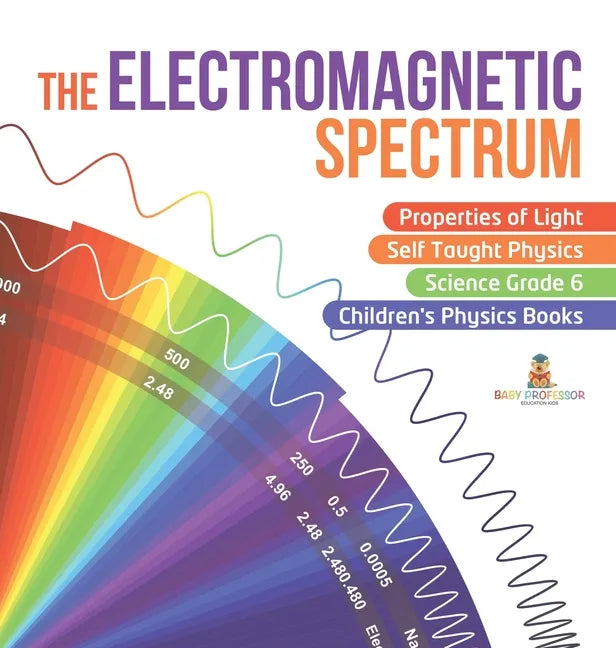 The Electromagnetic Spectrum Properties of Light Self Taught Physics Science Grade 6 Children's Physics Books - Hardcover