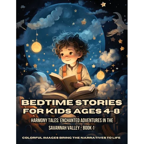 Bedtime Stories for Kids Ages 4-8: Harmony Tales: Enchanted Adventures in the Savannah Valley - Book 1 - Paperback