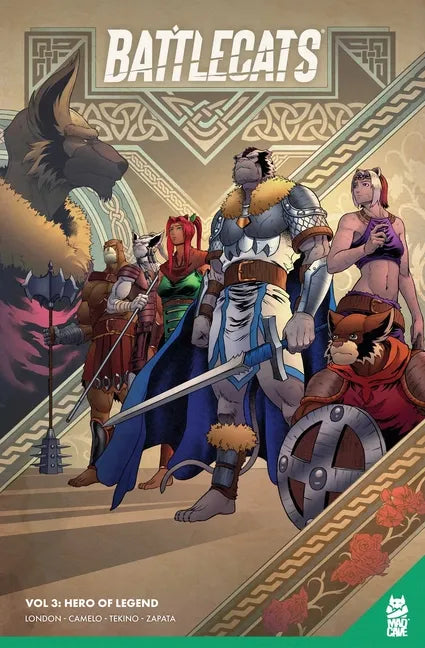 Battlecats Vol. 3 Gn: Hero of Legend - Paperback