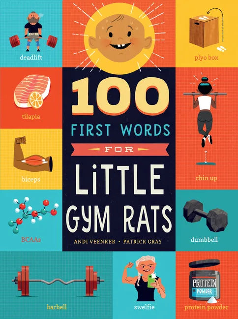 100 First Words for Little Gym Rats - Board Book