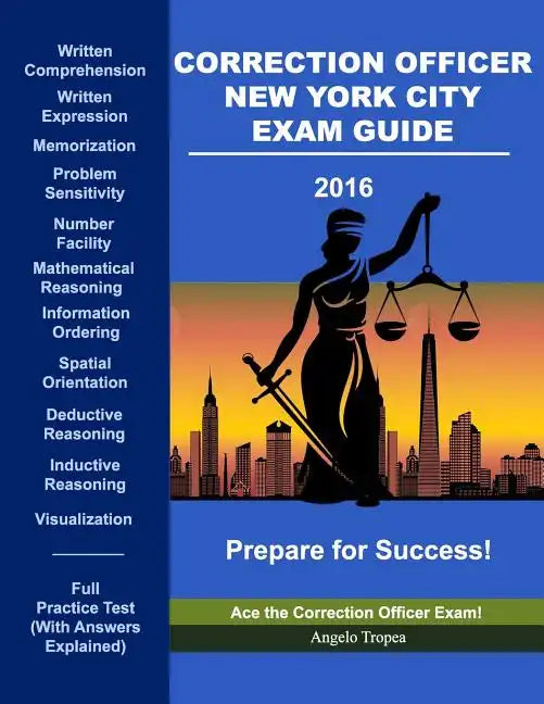 Correction Officer New York City Exam Guide - Paperback
