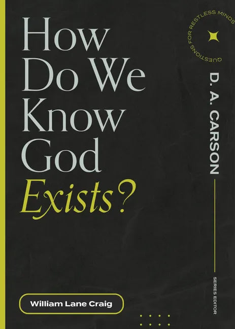 How Do We Know God Exists? - Paperback