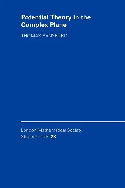 Potential Theory in the Complex Plane - Paperback