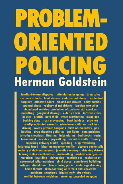 Problem-Oriented Policing - Paperback