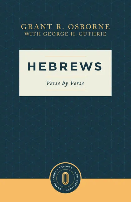 Hebrews Verse by Verse: Verse by Verse - Paperback