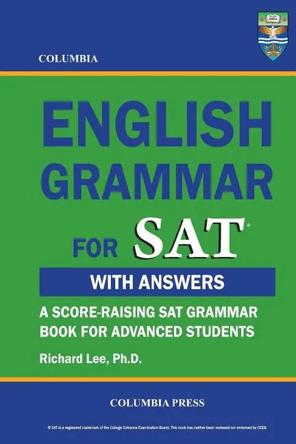 Columbia English Grammar for SAT - Paperback