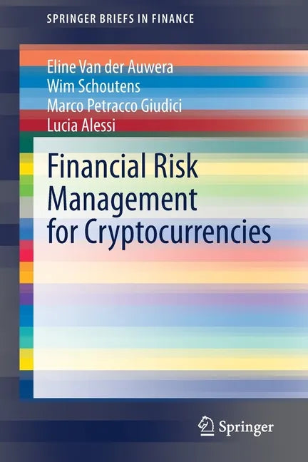 Financial Risk Management for Cryptocurrencies - Paperback