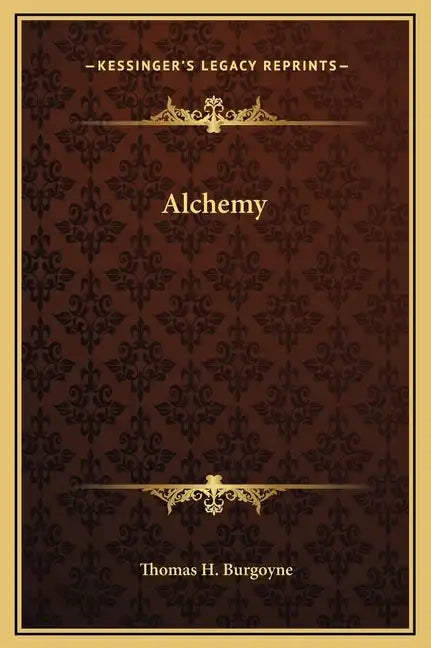 Alchemy - Hardcover