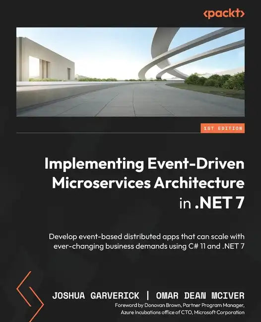 Implementing Event-driven Microservices Architecture in .NET 7: Develop event-based distributed apps that can scale with ever-changing business demand - Paperback