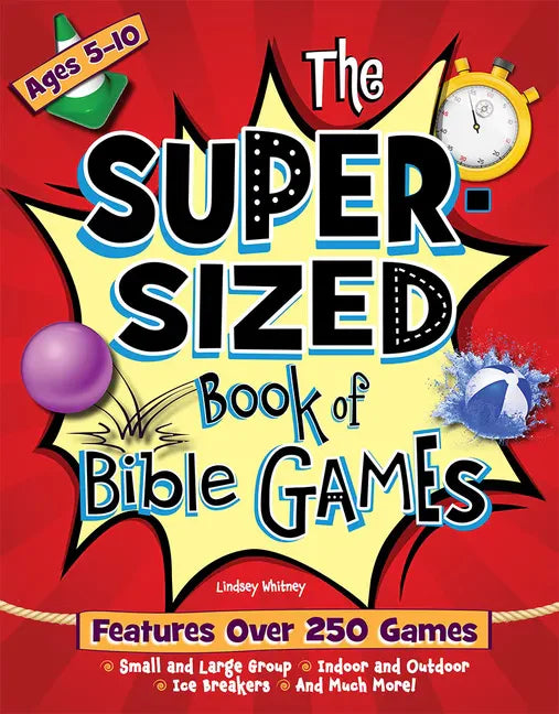 The Super-Sized Book of Bible Games - Paperback