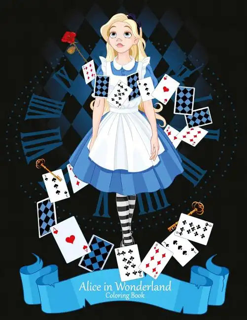 Alice in Wonderland Coloring Book 1 - Paperback