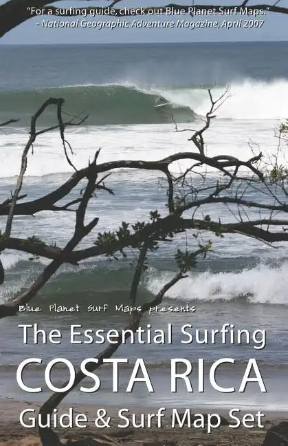 The Essential Surfing COSTA RICA Guide & Surf Map Set - Paperback