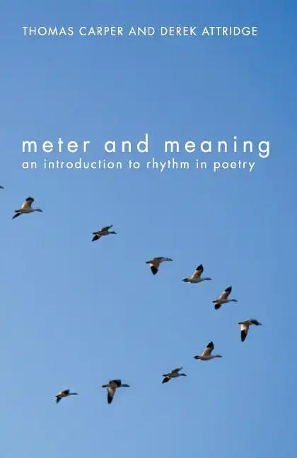 Meter and Meaning: An Introduction to Rhythm in Poetry - Paperback