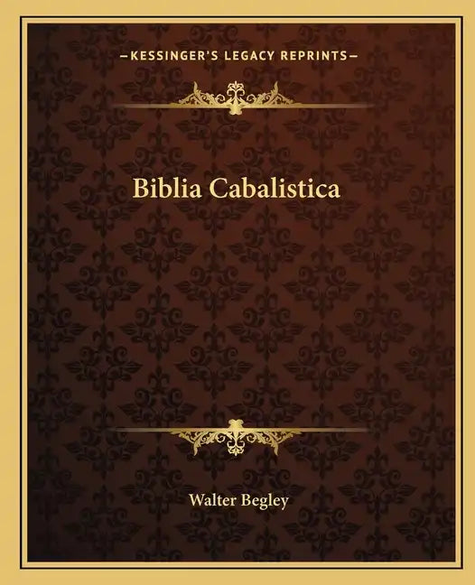 Biblia Cabalistica - Paperback