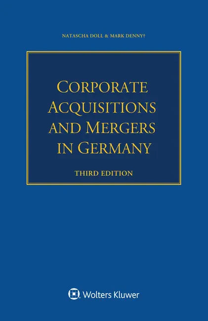 Corporate Acquisitions and Mergers in Germany - Paperback