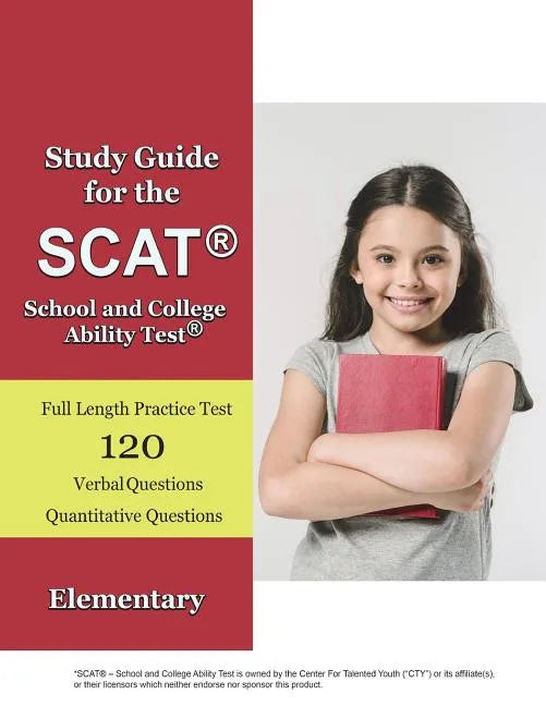 Study Guide for the SCAT (R) School and College Ability Test (R) - Paperback