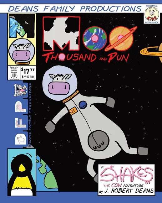 Moo Thousand and Pun: A Shakes the Cow Adventure - Paperback