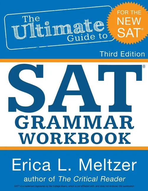 3rd Edition, The Ultimate Guide to SAT Grammar Workbook - Paperback