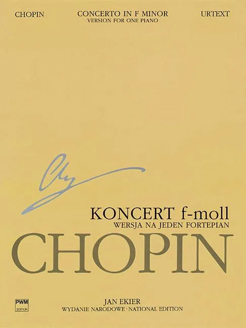 Concerto in F Minor Op. 21: Version for One Piano - Paperback