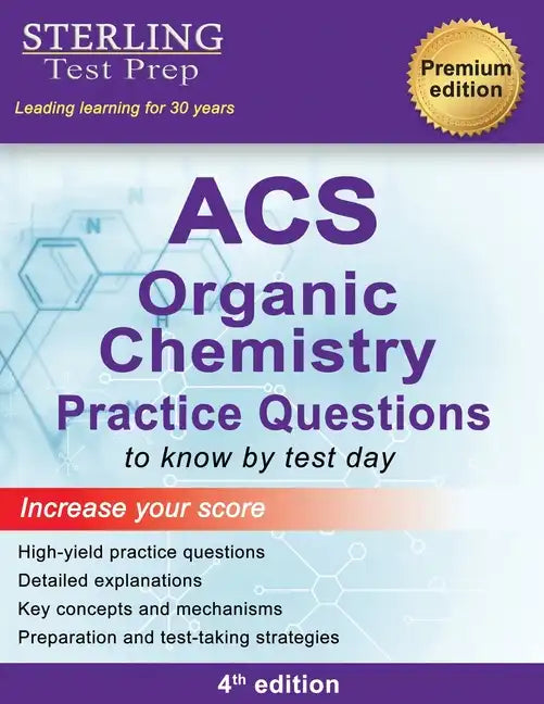 ACS Organic Chemistry: ACS Examination in Organic Chemistry, Practice Questions - Paperback