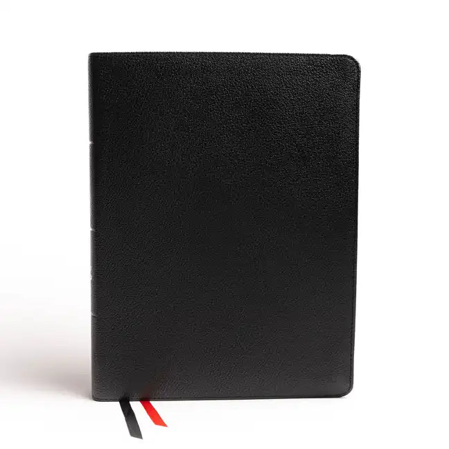 NASB Tony Evans Study Bible, Black Genuine Leather: Advancing God's Kingdom Agenda - Leather