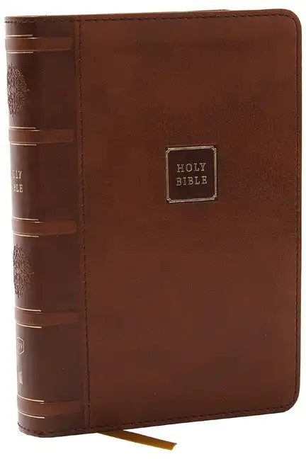 KJV Holy Bible: Compact with 43,000 Cross References, Brown Leathersoft, Red Letter, Comfort Print: King James Version - Imitation Leather