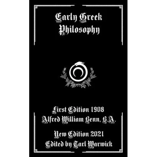 Early Greek Philosophy - Paperback