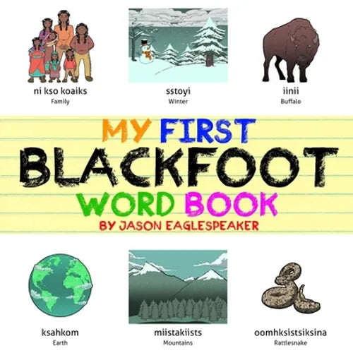My First Blackfoot Word Book - Paperback
