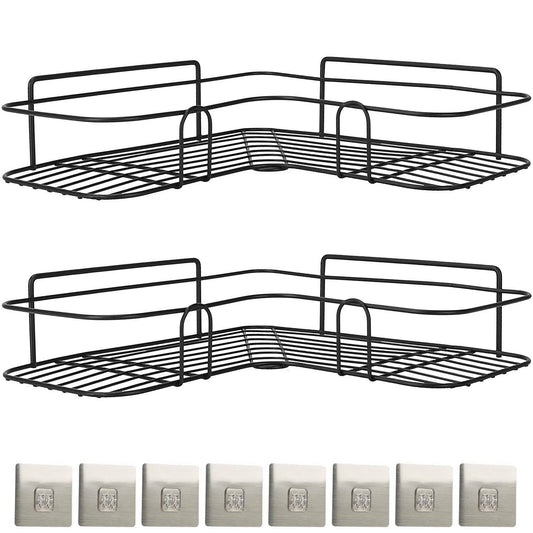 2-Piece: Corner Shower Caddy Shelves
