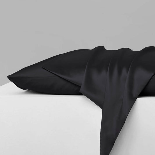 2-Piece: Mulberry Silky Satin Pillowcases Set