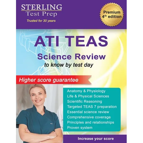 TEAS Science Review: ATI TEAS Complete Content Review & Self-Teaching Guide for the Test of Essential Academic Skills - Paperback