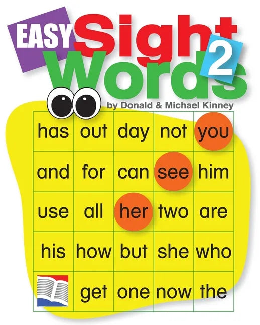Easy Sight Words 2 - Paperback