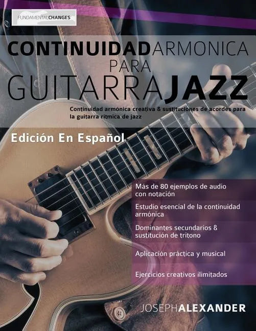 Continuidad armónica para guitarra jazz - Paperback
