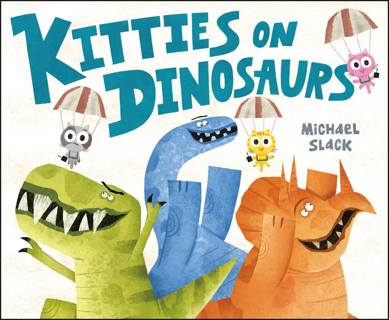 Kitties on Dinosaurs - Hardcover
