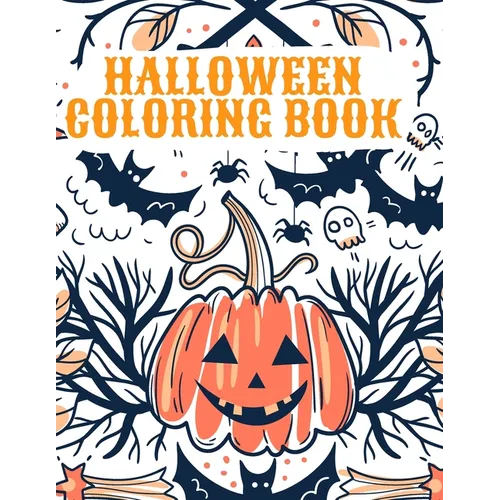 Halloween Coloring Book: Happy Halloween Coloring Book for Kids - Paperback
