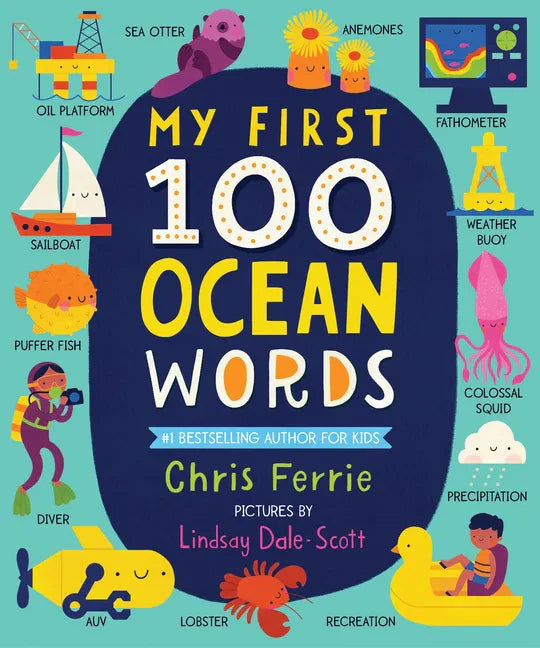 My First 100 Ocean Words - Board Book