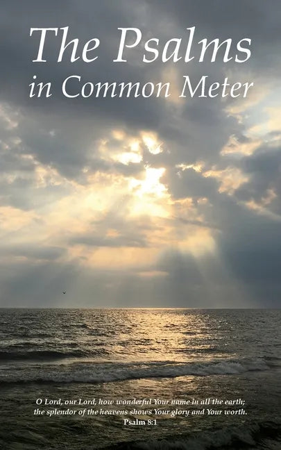 The Psalms in Common Meter - Paperback