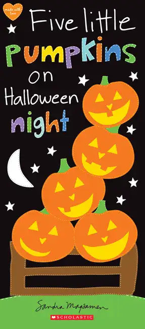 Five Little Pumpkins on Halloween Night - Board Book