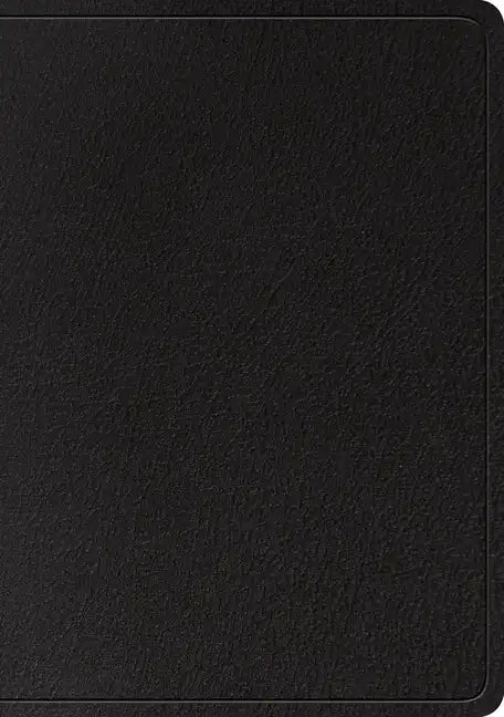 ESV Large Print Wide Margin Bible (Black) - Leather